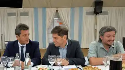 El peronismo se reúne en secreto: Kicillof, Massa y Máximo Kirchner, juntos por primera vez