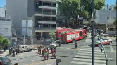 Caída de andamio en Belgrano: un obrero herido tras precipitarse desde tres metros de altura