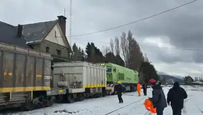Desde SAO a Bariloche: el tren que desafió la nieve con 600 toneladas de sal