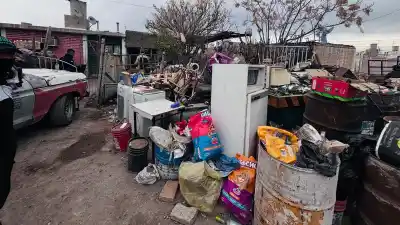 Escándalo en Chimbas: clausuran una chacarita y secuestran más de 226 kilos de cobre
