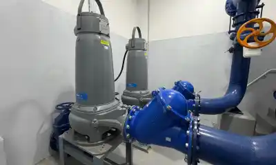 Inversión millonaria en Trelew: renuevan por completo la estación de bombeo cloacal Cambrin