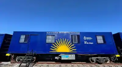 El tren 25 de Mayo llega a Salta: 11 vagones con salud gratuita y trámites para todos