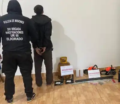 Detenido por averiguación terminó vinculado a un robo millonario en una ferretería de Eldorado