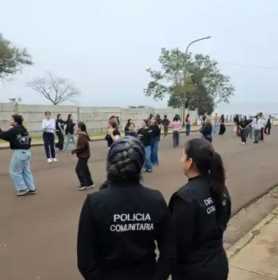 Estudiantina 2026: la policía ya recorre los ensayos de los colegios de Posadas