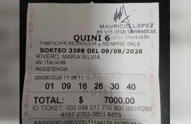 Quini 6: una jubilada de Resistencia se llevó más de 100 millones de pesos