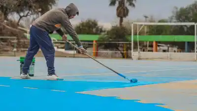 Valle Fértil renueva su Polideportivo: ¿qué obras se están realizando?
