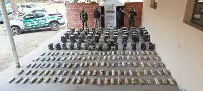 Intentaron esquivar un control de Gendarmería y el final no fue el esperado: secuestraron una fortuna en hojas de coca