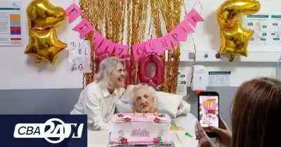 Cumplió 110 años y su récord la coloca entre las más longevas del país