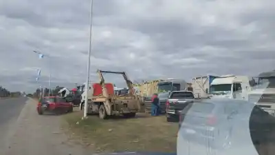 El Paro de Transportistas se hace sentir en Monteros
