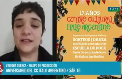 Semillero de artistas: el Centro Cultural Ítalo Argentino celebra sus 17 años con una tarde de festejos