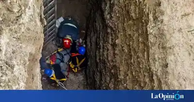 Cayó a una fosa de seis metros en Pico Truncado: el dramático rescate que movilizó a los especialistas