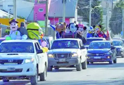 Día del Niño en Corral de Bustos: la caravana que promete recorrer 15 calles y terminar con chocolate caliente