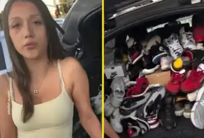 Venganza viral: Vendió la colección de zapatillas de su novio por una fracción de su valor y desató un debate