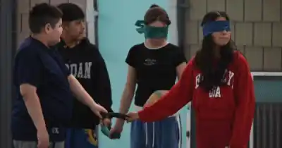 El día en que los chicos de 7° grado se pusieron en los zapatos del otro