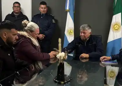 La familia de Félix Falcón se reunió con las autoridades y les agradeció el operativo de búsqueda