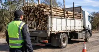 Un control de rutina destapó un cargamento ilegal en Metán: 215 estacones de palo santo sin papeles