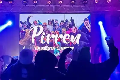 Nieva en Batea Mahuida: dos días de fiesta, música y gastronomía en plena cordillera