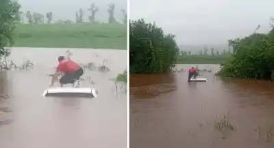 Lluvias en el sur de Tucumán: Hallan una camioneta sumergida y cortan una ruta clave