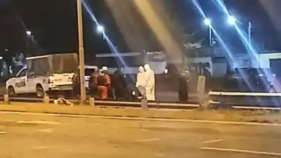 Un hombre murió al ser atropellado en la Ruta 66: el insólito lugar donde cruzó
