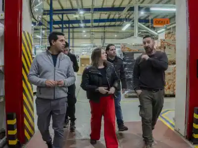Recorrida oficial en Aires del Sur: qué dijeron los funcionarios sobre el futuro de la planta
