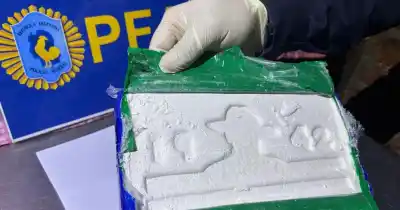 El sello que sorprendió a los federales: secuestran ladrillos de cocaína con la marca “Don Julio 70” en Las Flores