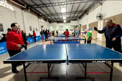 Tenis de mesa para adultos mayores: una jornada que fue mucho más que competencia