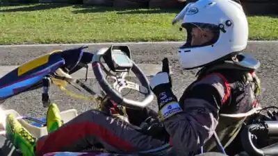 El juvenil de Jujuy que sorprendió en Tucumán: debutó en Rotax y se llevó el podio