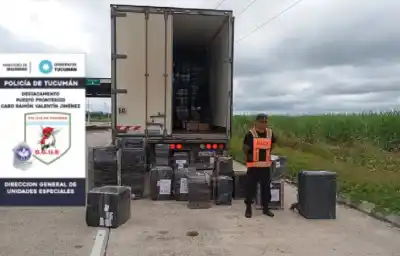 Operativo en la frontera: el camión que venía de Buenos Aires y el sorprendente cargamento que llevaba