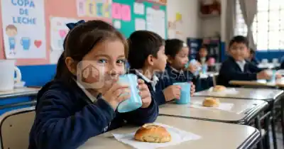 El desayuno que no para: la Copa de Leche sigue firme en 118 escuelas de Salta