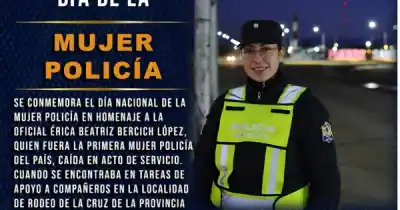 Día de la Mujer Policía: la emotiva historia detrás del 14 de agosto