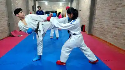 El sanjuanino de 15 años que desafía al continente: Agustín Ramos y su salto a la elite del karate panamericano