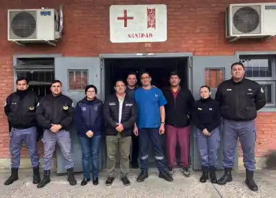 Operativo sanitario en la UPP N°5: 349 dosis aplicadas entre policías e internos