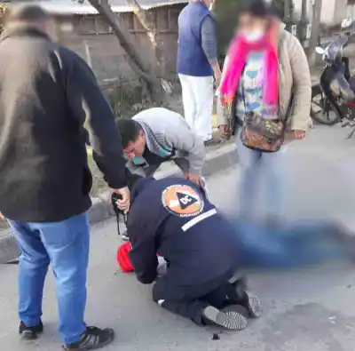 Joven resulta herida en Monteros al chocar un perro en el Puente Alto
