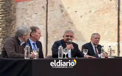 Jalil, Santilli y Caputo sellaron un acuerdo clave en Catamarca: ¿qué se firmó?
