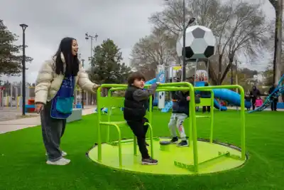El Parque Jorge Newbery de Río Ceballos estrena importantes mejoras