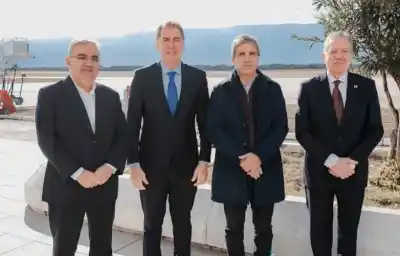 Elías Suárez firma con Nación y Catamarca una megaobra hídrica que cambiará el oeste santiagueño