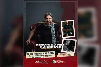 Un libro, una clínica y un sábado a puro ritmo cuyano en San Francisco del Monte de Oro