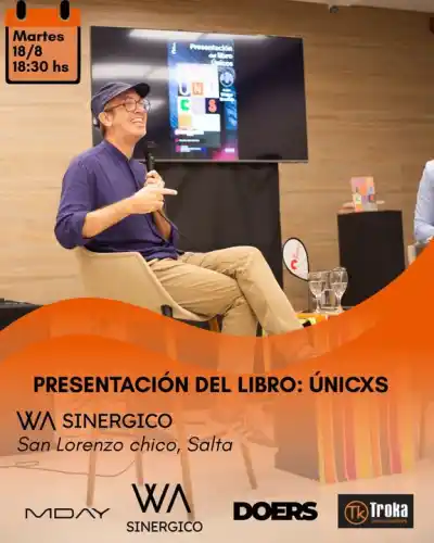 El libro que desafía al management tradicional llega a Salta: Diego Bresler presenta “ÚNICXS”