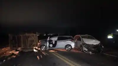 Tres vehículos chocaron en cadena en la ruta 38 y el desenlace sorprendió a todos