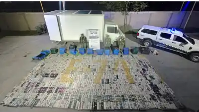 El doble fondo secreto de un camión que partió de Cafayate: 779 kilos de coca y un detenido