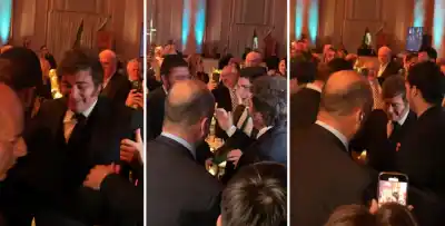 Milei sorprende en Nueva York: el video que revela su lado más personal en una gala judía