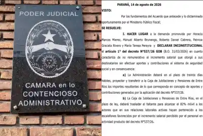 Golpe al bolsillo estatal: la Justicia tumbó los aumentos 'no remunerativos' y ahora habrá que pagar aportes