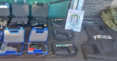 Operativo en Puerto Gaboto: el sorprendente arsenal hallado tras la pista de un instigador de homicidios