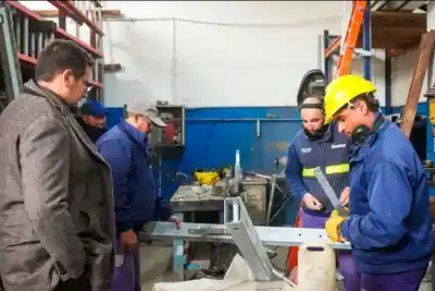 El plan de Enersa en Nogoyá: obras millonarias, un parque solar y una escuela beneficiada