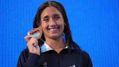 Debut soñado: Agostina Hein hizo historia para la Argentina en el Pan Pacific con récord incluido