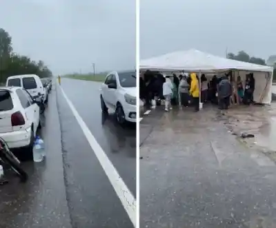 Inundación en El Mollar: más de 27 familias evacuadas en medio de la emergencia