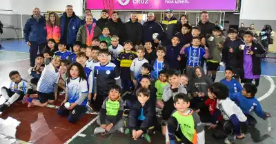 Dinosaurios, chocolate y juegos: así celebró Godoy Cruz el Día del Niño