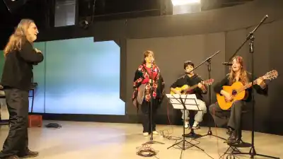 La UNSJ puso fin a la grabación del Cancionero de Trovadores: 18 obras que retratan la identidad sanjuanina