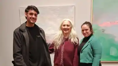 El pampeano que conquistó Buenos Aires: su obra compite entre 1.200 artistas