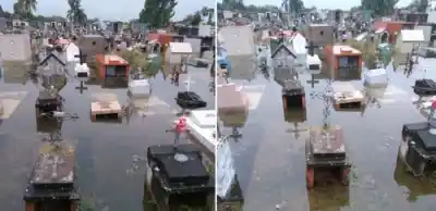 Famaillá: El cementerio que se convirtió en una laguna y desató una ola de indignación